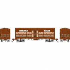 Athearn HO 36' Old Time Stock Car, UP #61289 for Freight Cars