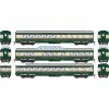 Athearn HO Streamline Passenger Cars, BN #1 (3) for Passenger Cars
