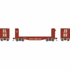 Athearn HO 40' Pulpwood Flat, Central of Georgia,#10433 for Freight Cars