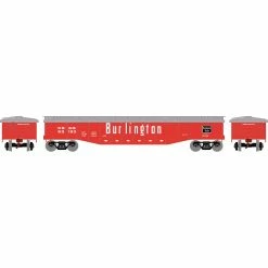 Athearn HO 50' Covered Gondola, CB&Q #83123 for Freight Cars