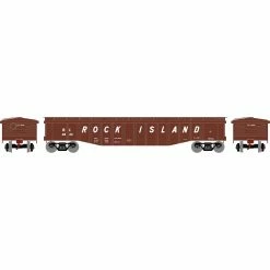 Athearn HO 50' Covered Gondola, RI #3833 for Freight Cars