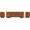 Athearn HO 40' Single Sheathed Box, T&NO #52163 for Freight Cars