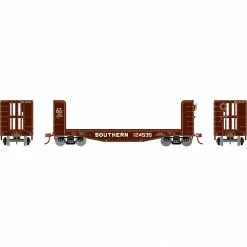 Athearn HO 40' Pulpwood Flat, Southern #124535 for Freight Cars